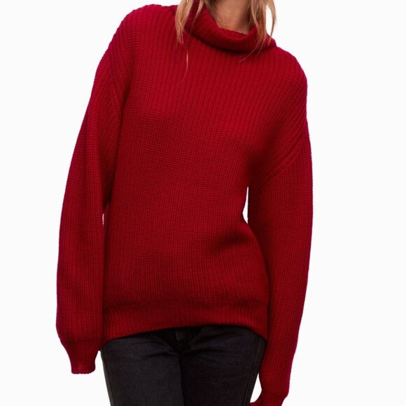 Aritzia Wilfred Montpellier Sweater 100% Merino Wool - Picture 1 of 8